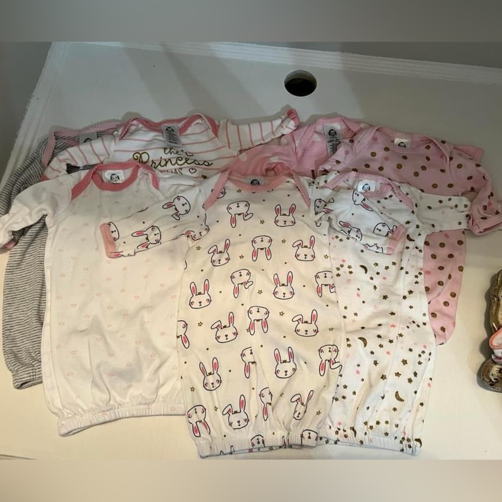 Preemie Gerber Gowns